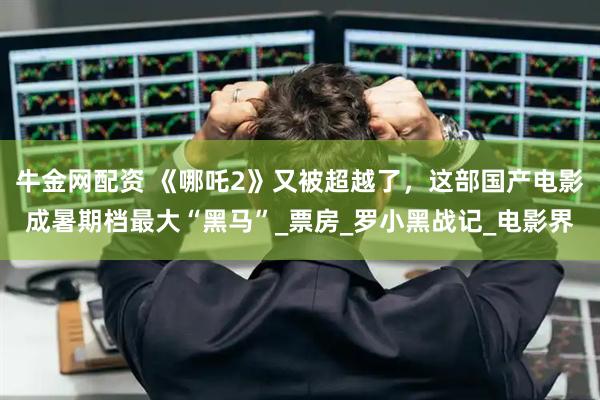 牛金网配资 《哪吒2》又被超越了，这部国产电影成暑期档最大“黑马”_票房_罗小黑战记_电影界