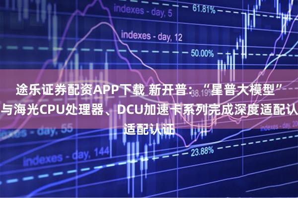 途乐证券配资APP下载 新开普：“星普大模型”已与海光CPU处理器、DCU加速卡系列完成深度适配认证